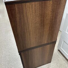 ★リユースのサカイ高崎店★TJ11872  収納棚 茶 H84×D40×W42.5 クリーニング済みの画像