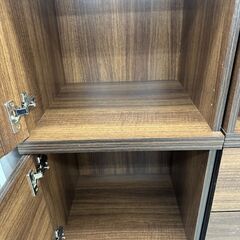 ★リユースのサカイ高崎店★TJ11873  収納棚 茶 H84×D40×W42.5 クリーニング済みの画像