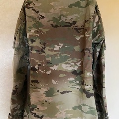 良好USARMYミリタリーフライトフィールドジャケットカモフラージュ迷彩スコーピオンビッグシルエットルーズフィットオーバーサイズ米軍物の画像