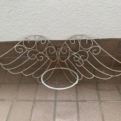 🌸アンティーク天使の羽プランター⑪の画像