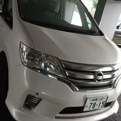 低走行日産セレナ   車検付の画像