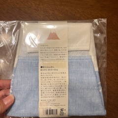 富士山ふきん 蚊帳生地 綿100%の画像