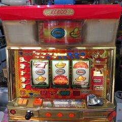 パチスロ実機 希少 デルソル2 コイン不用機 スロット機・設定キー・ドアキー付き クレカ決済可能│江別市のリサイクルショップドロップの画像