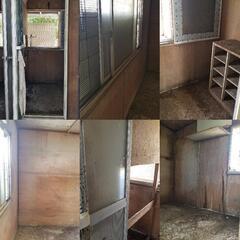 動物管理プレハブ・倉庫★ケージ有　飼育　中型プレハブ、DAIKEN社物置、冷蔵庫、その他付きます、動物園などにもの画像