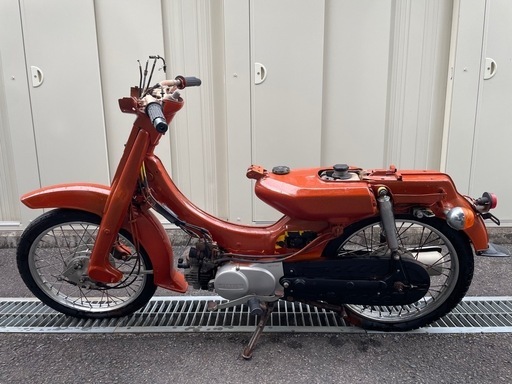 【6/17画像更新】 YAMAHA Mateメイト50 80cc登録 2スト原動機付自転車 原付 原チャリ カブ 小型二輪  現在廃車の状態です。