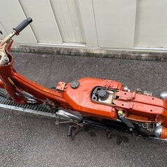 【6/17画像更新】 YAMAHA Mateメイト50 80cc登録 2スト原動機付自転車 原付 原チャリ カブ 小型二輪  現在廃車の状態です。の画像