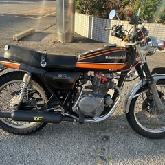 手元27カワサキZ200(Z2.Z1.ゼファー)タイガーカラー風...