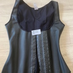 ラテックス　コルセットベスト L