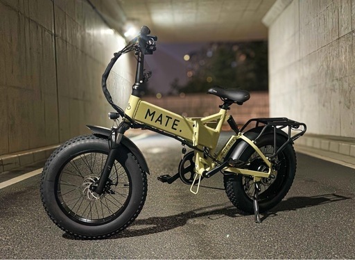 【送料無料（一部地域を除く）】 BIKE MATE MATE 勝どきの (ワン) Eバイク希少メイトバイク 750 X 自転車本体