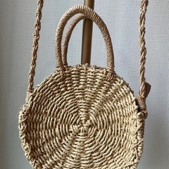 カゴバッグ　ショルダーバッグの画像