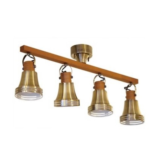 Lu Cerca 4灯スポットライト 調光調色電球リモコン付き