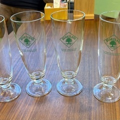 ハートランドビールグラス12個ワイングラス11個他グラス７つの画像