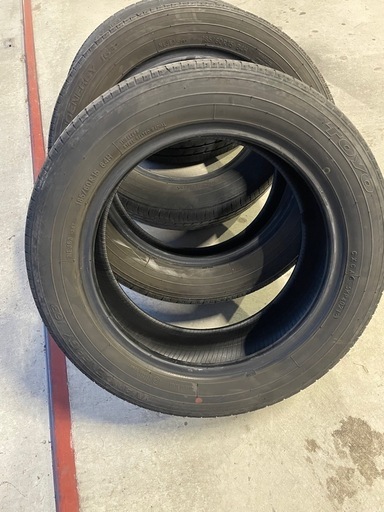 185/60R15 TOYOタイヤ ナノエナジー3 中古4本セット　送料込み NANOENERGY トーヨータイヤ ナノエナジー 3 プラス 185/60R15