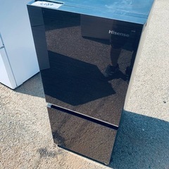 ♦Hisense ノンフロン冷凍冷蔵庫  【あた】HR-G13C-BR 