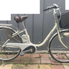 電動アシストママチャリ　自転車　パナソニック　リチウムビビNX　...