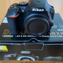 ニコン一眼レフd5500  ボディ