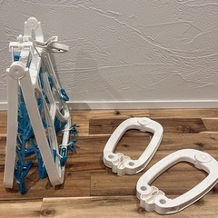 【中古】洗濯用ハンガー 洗濯バサミ ハンガーストッパー
