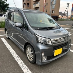 車検2年付！ムーヴカスタムRS 後期 ターボ4WD！走行距離約9...