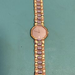 クリスチャンディオール Christian Dior  45.134 ゴールド オクタゴン 腕時計 中古品 の画像