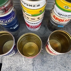 《残りわずか》ペール缶🪣フタなし DIY キャンプ コンロなどにいかがでしょうか？ の画像