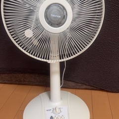 扇風機　決まりました