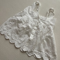 ホワイト刺繍キャミソール