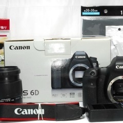 ✨初めての中級機に✨Canon EOS 6D✨Wi-Fi対応✨軽量でも堅牢な造りの画像