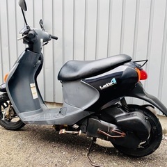 ★レッツ4★セルキック実働　サイドスタンド付き⭐︎SUZUKI 原付の画像