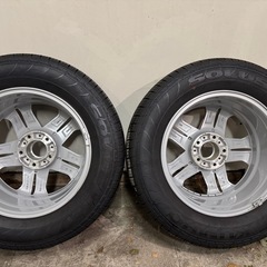 【美品】メルセデス・ベンツ Gクラス  タイヤ付き純正ホイール 18インチ 2本セットの画像