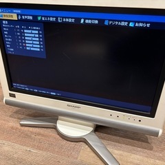 SHARP AQUOS 2007年製　LC-20D10　20インチ