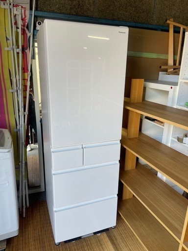 R/2　Panasonic ノンフロン冷凍冷蔵庫 品番 NR-E41EX1-W形