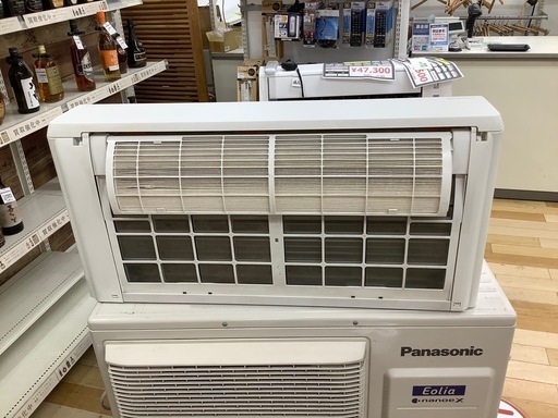 【トレファク　ラパーク岸和田店】壁掛けエアコン　Panasonic 2021年製　
