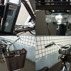 ☆YAMAHA 3輪自転車 電動アシスト自転車 PASワゴン16型 PA16W ３輪 ヤマハ 前輪18インチ 後輪16インチ 3段変速 バッテリ付き 電動自転車 充電器付き 三輪車 札幌 北20条店の画像