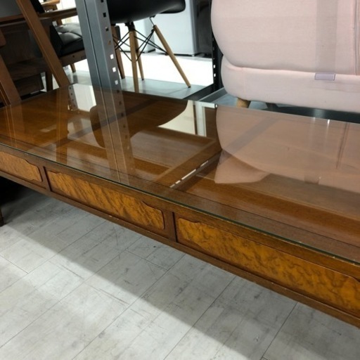 DREXEL HERITAGE ローテーブル ガラス天板