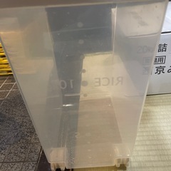 近日中に処分します 米びつ 10kg 傷、汚れあり の画像