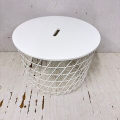 F 24171  収納テーブル サイドテーブル IKEA   ◆...