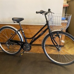 【タイヤ新品！】26インチ　6段　シティサイクル