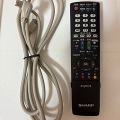 【無料】液晶テレビ19インチSHARPAQUOSの画像