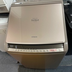 北九州市内配送無料　保証付き BW-DV100C 縦型洗濯乾燥機 ビートウォッシュ シャンパン [洗濯10.0kg /乾燥5.5kg /ヒーター乾燥 の画像