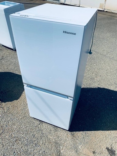 ♢Hisense 2ドア冷凍冷蔵庫【2021年製】HR-G13B-W (みんなの家電販売 