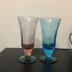 ガラス製ペアグラス