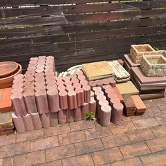 レンガ ブロック 植木鉢