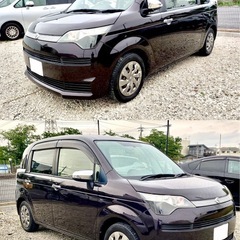 トヨタスペイド平成27年式★車検２年付き★左パワースライドドア★...