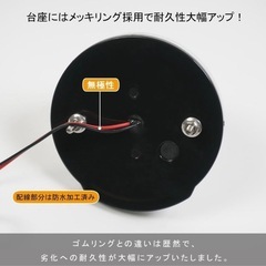 トラック用 LEDサイドマーカ12V24V ダウンライト 2個set ホワイトの画像