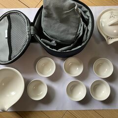 ＜未使用・台湾土産＞Taiwan Tea House 茶器セット 急須と茶杯6個の画像