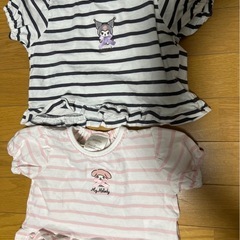 【新品】マイメロ、クロミTシャツ