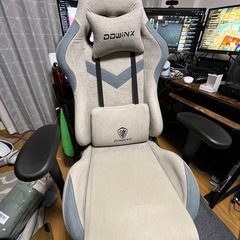 dowinx ゲーミングチェア グレー 完成品