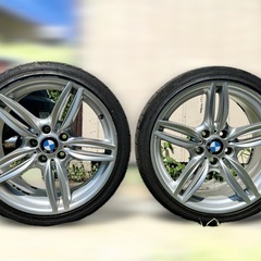 BMW純正ダブルスタイリングアロイ351M バリ溝タイヤ付の画像