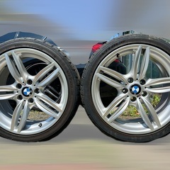BMW純正ダブルスタイリングアロイ351M バリ溝タイヤ付