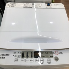  【家電1年保証付き⭐︎】Hisense 全自動洗濯機のご紹介です♫